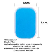 Carica l'immagine nel visualizzatore di Gallery, C100AE 60 PCS EMS Ricambio Gel Pezzi, ABS Pad di di...