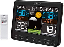 Carica l'immagine nel visualizzatore di Gallery, La Crosse Technology - WS6825 BLA, Stazione meteorologica, con sensore... - Ilgrandebazar