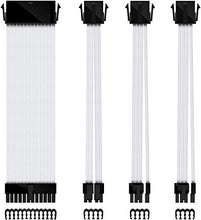 Carica l'immagine nel visualizzatore di Gallery, upHere ttmod Sleeved Cable - Cavo prolunga per NSC30 series, NSC30WT bianca