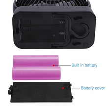 Carica l'immagine nel visualizzatore di Gallery, REENUO Ventilatore Campeggio con Tenda LED, Ventola da Tavolo Portatile USB,...