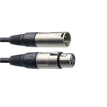 Carica l'immagine nel visualizzatore di Gallery, Stagg Cavo di Alta Qualita XLRf to XLRm Plug Microphone, 6m, Nero - Ilgrandebazar
