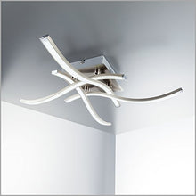 Carica l'immagine nel visualizzatore di Gallery, Plafoniera LED da soffitto, lampada moderna con bracci luminosi per...