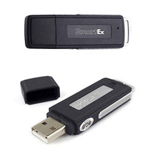 Carica l'immagine nel visualizzatore di Gallery, SMARTEX | Mini Registratore Vocale 8GB / 150 ore USB Audio - microfono Spia...