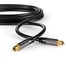 Carica l'immagine nel visualizzatore di Gallery, KabelDirekt 1m Cavo TOSLINK, (Ottico Audio Digitale, Connettore TOSLINK 1 m