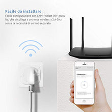 Carica l'immagine nel visualizzatore di Gallery, ANOOPSYCHE Presa Wifi Intelligente Smart Plug la Gestione Globale dei 1 pack - Ilgrandebazar