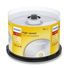 Carica l'immagine nel visualizzatore di Gallery, Philips CD-R 80MIN - Confezione da 50 50er