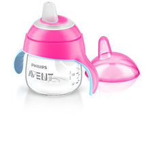 Carica l'immagine nel visualizzatore di Gallery, Philips Avent SCF751/07 Tazza con Beccuccio Morbido e Valvola 200 ml, Rosa - Ilgrandebazar