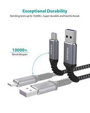 Carica l'immagine nel visualizzatore di Gallery, Nimaso Huawei Cavo USB C 5A[2Pezzi/1M+2M], Type-C 1M+2M, Grigio