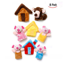Carica l'immagine nel visualizzatore di Gallery, LHKJ Marionette da Dito Animali,tre porcellini Animale Peluche Finger... - Ilgrandebazar