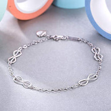 Carica l'immagine nel visualizzatore di Gallery, 925 sterline d'argento Infinity Love Bracciale - Billie Bijoux Donne Simbolo... - Ilgrandebazar
