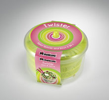 Carica l'immagine nel visualizzatore di Gallery, Meliconi Centrifuga Asciuga insalata modello TWISTER, plastica colore Verde... - Ilgrandebazar