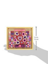 Carica l'immagine nel visualizzatore di Gallery, Melissa &amp; Doug- Cuori Luccicanti Set di Perline in Legno, Multicolore - Ilgrandebazar