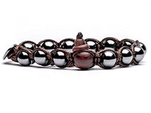 Carica l'immagine nel visualizzatore di Gallery, Bracciale tibetano buddista Tamashii in Ematite MainApps - Ilgrandebazar
