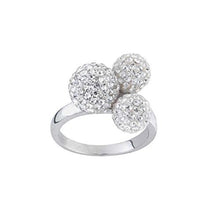 Carica l'immagine nel visualizzatore di Gallery, In argento Sterling 925, con Zirconia cubica, sfere e cubica,... - Ilgrandebazar