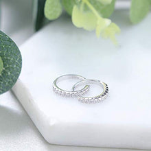 Carica l'immagine nel visualizzatore di Gallery, Milacolato 925 Sterling Silver CZ Pave Ear Cuffs Orecchini a Tono Argento - Ilgrandebazar
