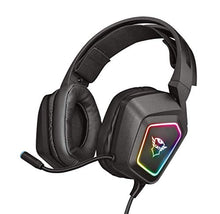 Carica l'immagine nel visualizzatore di Gallery, Trust GXT 450 Blizz Cuffie gaming RGB suono surround virtuale 7.1