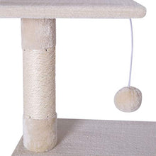 Carica l'immagine nel visualizzatore di Gallery, Dibea Albero Tiragraffi, Beige - 80 cm beige