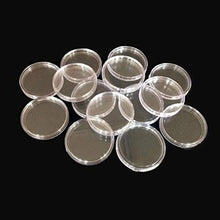 Carica l'immagine nel visualizzatore di Gallery, 100pcs plastica portamonete rotondo moneta contenitore di stoccaggio e... - Ilgrandebazar
