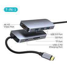 Carica l'immagine nel visualizzatore di Gallery, dodocool HUB USB C, Adattatore 7 in 1 C con 4K HDMI, USB-C 100W PD, 3...