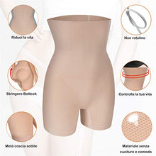 Carica l'immagine nel visualizzatore di Gallery, Chumian Intimo Modellante da Donna Mutande Contenitive a Vita Alta M-L, Beige - Ilgrandebazar