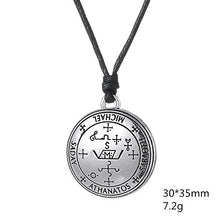 Carica l'immagine nel visualizzatore di Gallery, fishhook Gancio Chiave di Salomone Il Sigil dell' Arcangelo Michele amuleto...