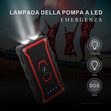 Carica l'immagine nel visualizzatore di Gallery, FLYLINKTECH Avviatore Emergenza per Auto- 1500A 20000mAh
