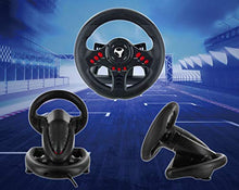 Carica l'immagine nel visualizzatore di Gallery, Subsonic - Volante da corsa Racing Wheel Universal con pedali per...