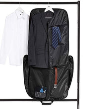 Carica l'immagine nel visualizzatore di Gallery, AmazonBasics - Borsa porta abiti Premium XL, Nero, 1,14 m 1.14m, Nero