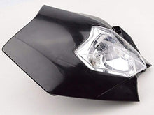 Carica l'immagine nel visualizzatore di Gallery, GOOFIT Faro Moto Enduro, 12V S2 35W Universale Omologatio Supplementari Nero - Ilgrandebazar