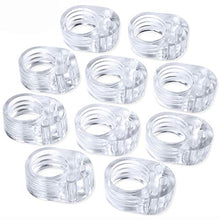 Carica l'immagine nel visualizzatore di Gallery, 10pcs Fermaporte per maniglie in PVC porta a 10 pezzi - Fermaporta per... - Ilgrandebazar