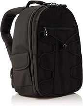 Carica l'immagine nel visualizzatore di Gallery, AmazonBasics- Zaino per fotocamera SLR + accessori, colore: Nero