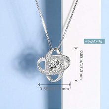 Carica l'immagine nel visualizzatore di Gallery, Collana Argento 925, J.Rosée"Mai separarsi" con 3A Zirconi Confezione... - Ilgrandebazar