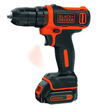 Carica l'immagine nel visualizzatore di Gallery, BLACK+DECKER BDCDD12-QW Trapano/avvitatore compatto 10.8V - 1.5AH 1 Batteria - Ilgrandebazar