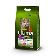 Carica l'immagine nel visualizzatore di Gallery, Ultima Cibo per Gatti Sterilizzati con Manzo - 3 kg - 1 Bag - Ilgrandebazar