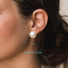 Carica l'immagine nel visualizzatore di Gallery, Secret &amp; You - Orecchini da donna di perle d'acqua dolce coltivate bianche... - Ilgrandebazar
