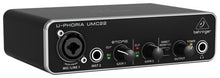 Carica l'immagine nel visualizzatore di Gallery, Behringer U-PHORIA UMC22 interfaccia audio 2x2 USB con PREAMP Microfonico - Ilgrandebazar
