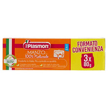 Carica l'immagine nel visualizzatore di Gallery, Plasmon Omogeneizzato di Carne Manzo – 24x80g
