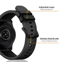 Carica l'immagine nel visualizzatore di Gallery, FINTIE Cinturino per Garmin Vivoactive 3, 20mm in Silicone *Nero - Ilgrandebazar