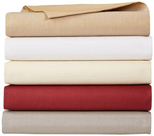 Carica l'immagine nel visualizzatore di Gallery, AmazonBasics - Lenzuolo king con angoli, Policotone 180 x 200 x 30 cm, Bianco