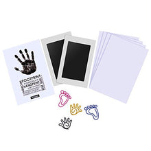 Carica l'immagine nel visualizzatore di Gallery, 2PCs Impronta Senza Inchiostro, PChero Baby Clean Touch 2 pezzi neri - Ilgrandebazar