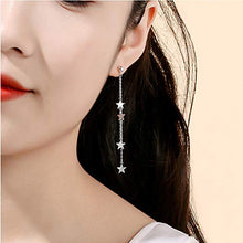 Carica l'immagine nel visualizzatore di Gallery, Orecchini in Argento 925 Pendenti da Donna con Pendente...