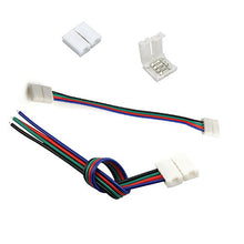Carica l'immagine nel visualizzatore di Gallery, Fixget 20 Pcs LED Connettore, L a Forma di Connettore Led Connector - Ilgrandebazar