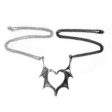 Carica l'immagine nel visualizzatore di Gallery, Alchemy Gothic Darkling Heart Pendenti di amicizia - Ilgrandebazar