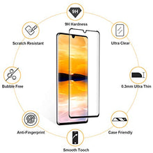 Carica l'immagine nel visualizzatore di Gallery, NONZERS [2 Pezzi] Proteggi schermo in vetro temperato per Huawei P30 Nero