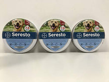 Carica l'immagine nel visualizzatore di Gallery, 3 confezioni Collare Seresto di Bayer per cani oltre 8 Kg antipulci e zecche... - Ilgrandebazar