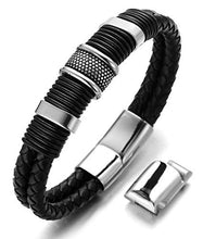 Carica l'immagine nel visualizzatore di Gallery, Halukakah Bambini ● Solo Junior ● Bracciale Ragazzo Maschio in Vera Pelle... - Ilgrandebazar