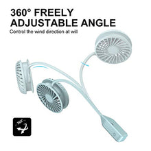 Carica l'immagine nel visualizzatore di Gallery, Babacom Ventilatore USB, Rumore Basso da Tavolo, 360° Rotazione...