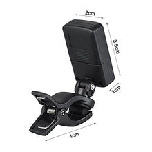 Carica l'immagine nel visualizzatore di Gallery, ammoon AT-07 Accordatore Cromatico a Pinza con schermo LCD 360° - Ilgrandebazar