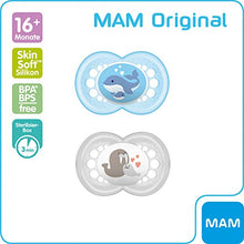 Carica l'immagine nel visualizzatore di Gallery, MAM 706011 - Ciuccio "Original" in silicone per bambini dai 16 mesi su,... - Ilgrandebazar