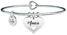 Carica l'immagine nel visualizzatore di Gallery, Cuore Amica, Unica, Argento